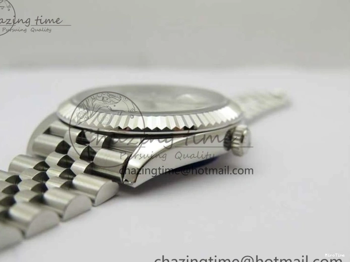 MiroTime 0101 SoftTouch DateJust 41 126334 ZF 1:1 Best Edition 904L Steel Silver Dial Stick Marker on Jubilee Bracelet A 2437